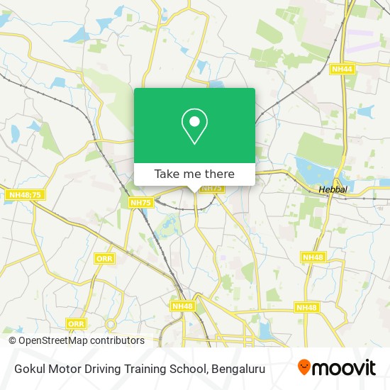 Gokul Motor Driving Training School map