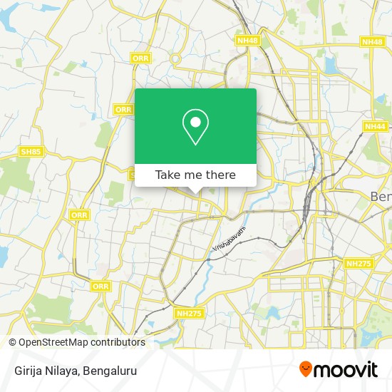 Girija Nilaya map