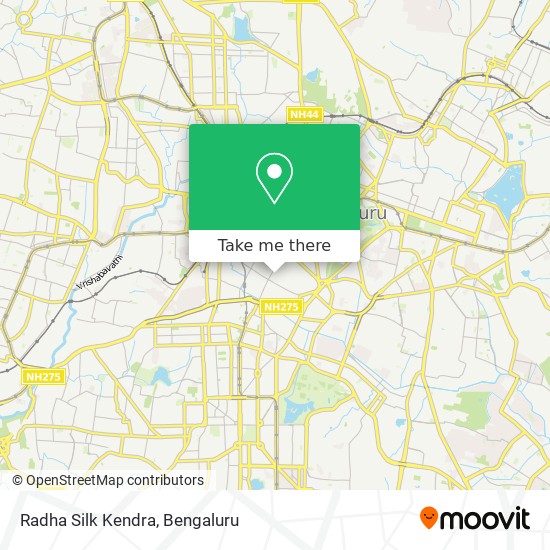 Radha Silk Kendra map