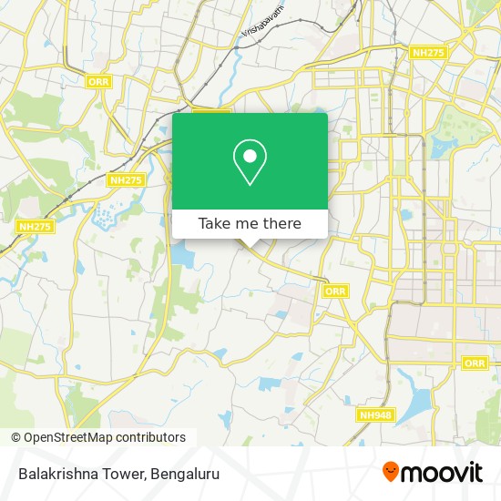 Balakrishna Tower map
