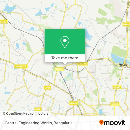 Central Engineering Works map