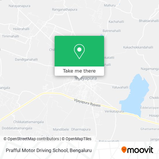 Prafful Motor Driving School map