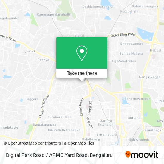 Digital Park Road / APMC Yard Road map