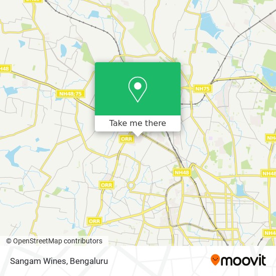 Sangam Wines map