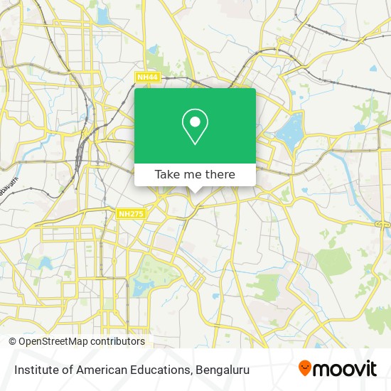 Institute of American Educations map