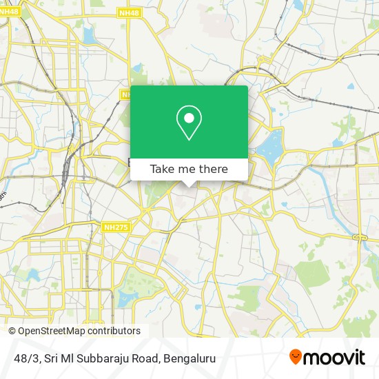 48/3, Sri Ml Subbaraju Road map
