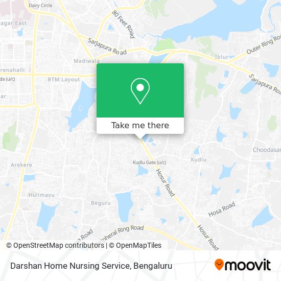Darshan Home Nursing Service map