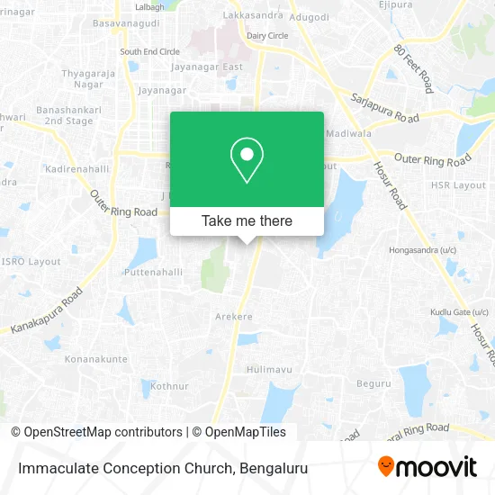 Immaculate Conception Church map