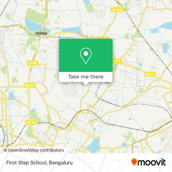 First Step School map