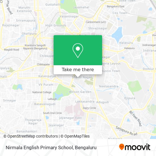 Nirmala English Primary School map