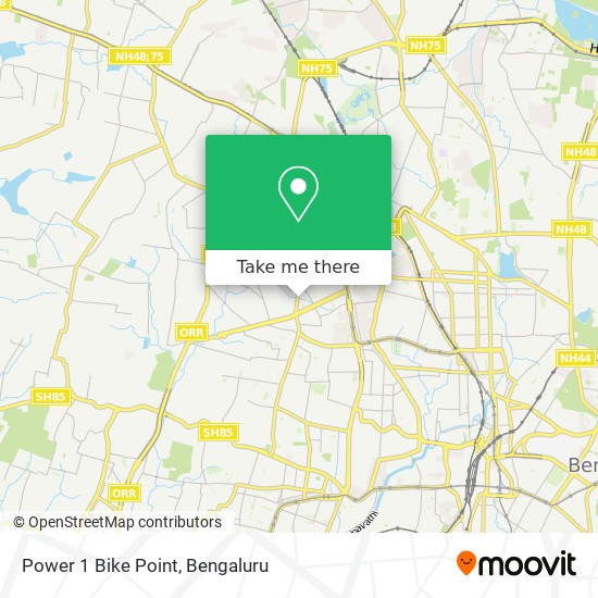 Power 1 Bike Point map