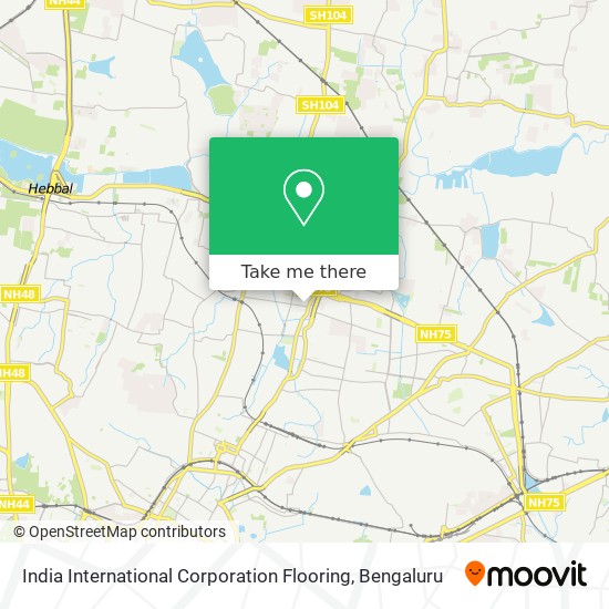 India International Corporation Flooring map