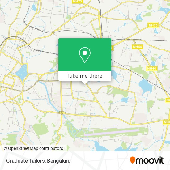 Graduate Tailors map