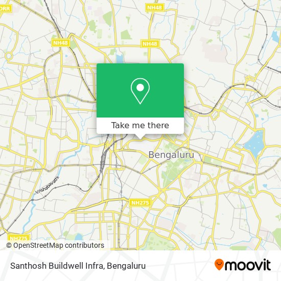 Santhosh Buildwell Infra map
