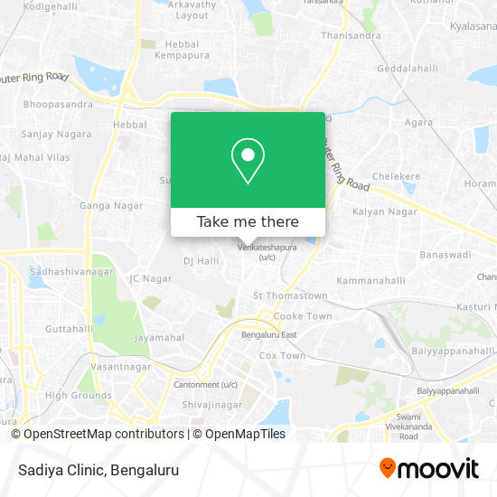 Sadiya Clinic map