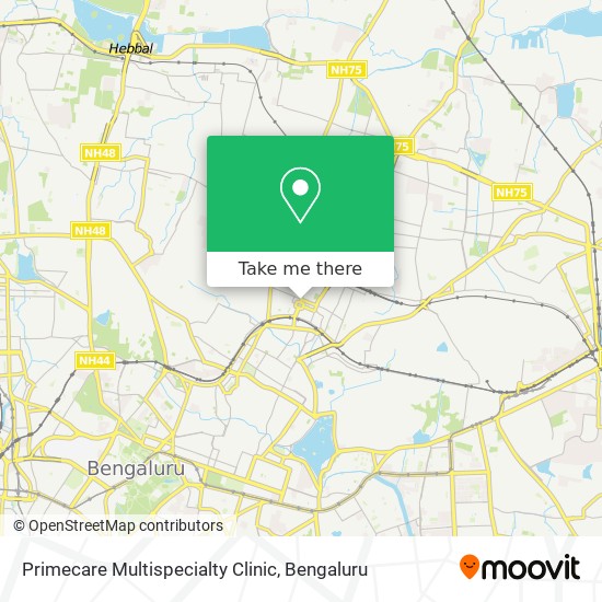 Primecare Multispecialty Clinic map