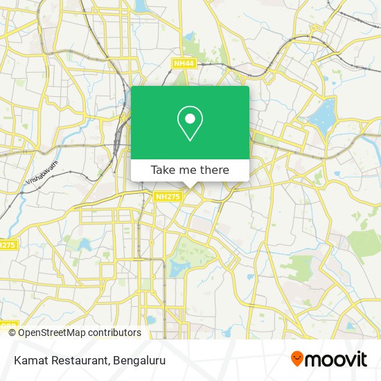 Kamat Restaurant map