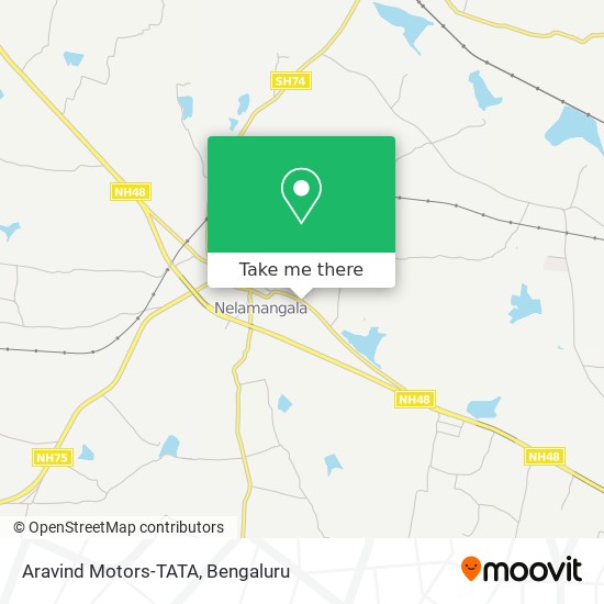 Aravind Motors-TATA map