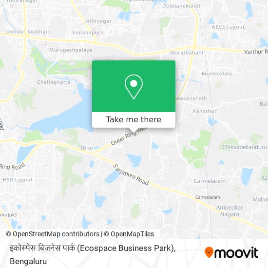 इकोस्पेस बिजनेस पार्क (Ecospace Business Park) map