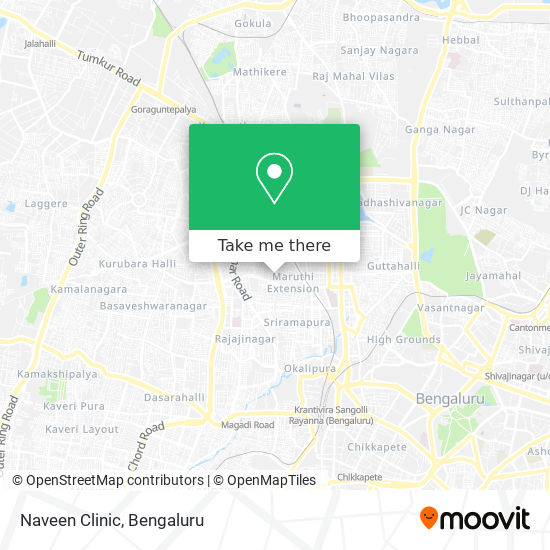 Naveen Clinic map