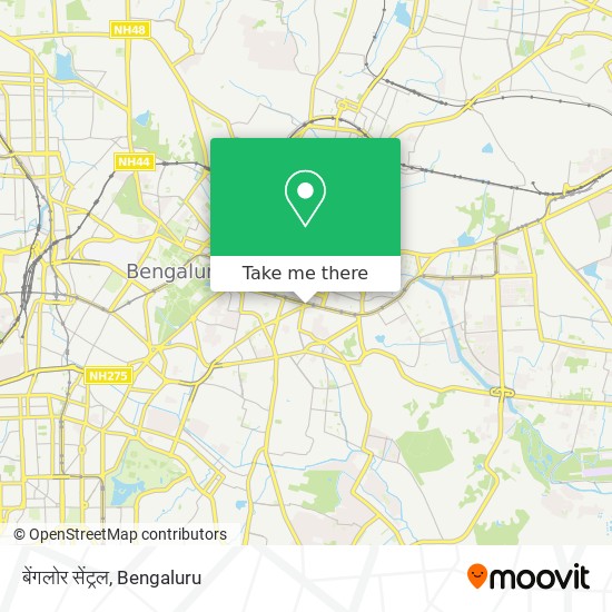 बेंगलोर सेंट्रल map