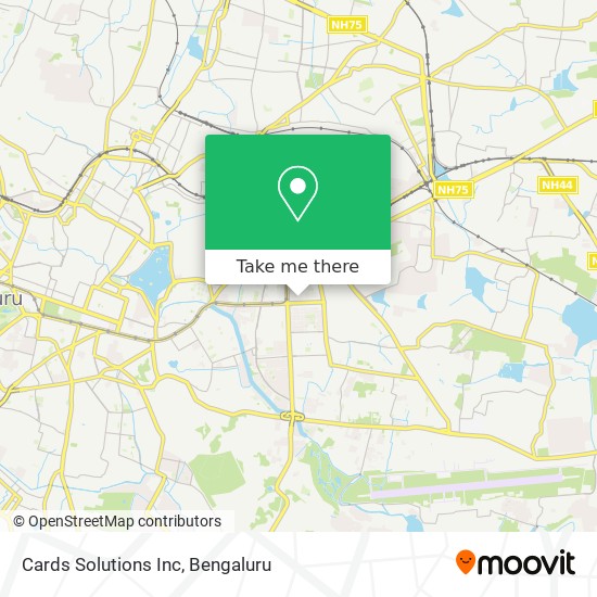 Cards Solutions Inc map
