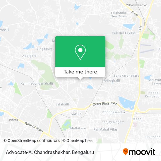 Advocate-A. Chandrashekhar map