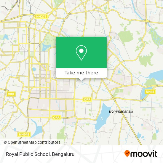 Royal Public School map