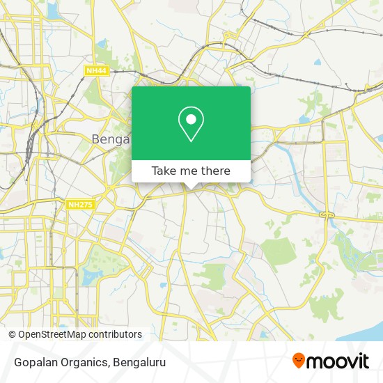 Gopalan Organics map