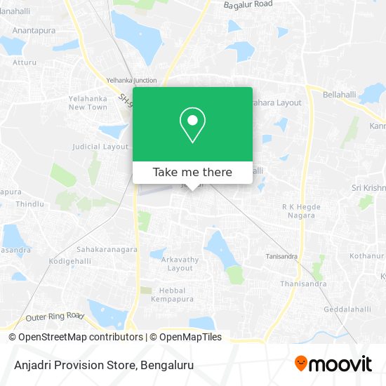 Anjadri Provision Store map