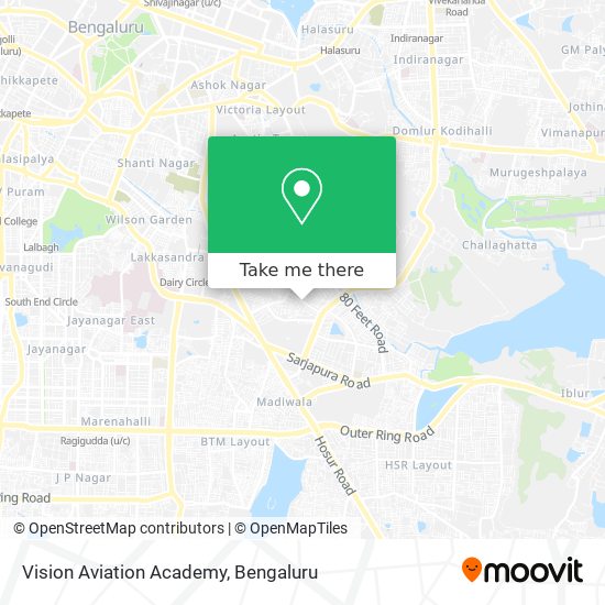 Vision Aviation Academy map