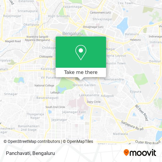 Panchavati map