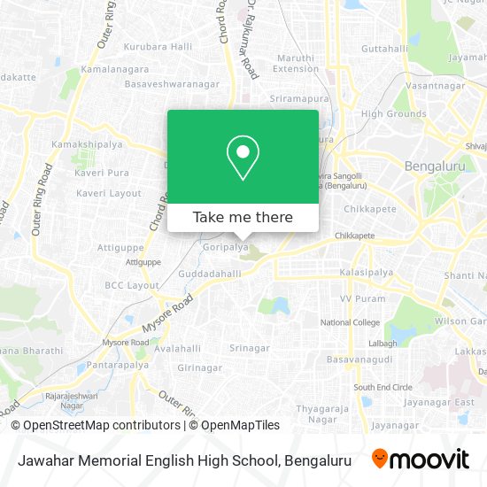 Jawahar Memorial English High School map