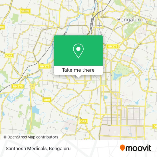 Santhosh Medicals map