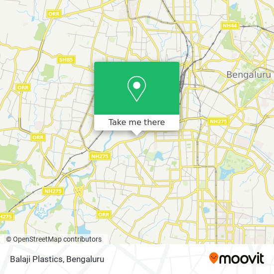 Balaji Plastics map