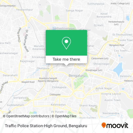 Traffic Police Station-High Ground map