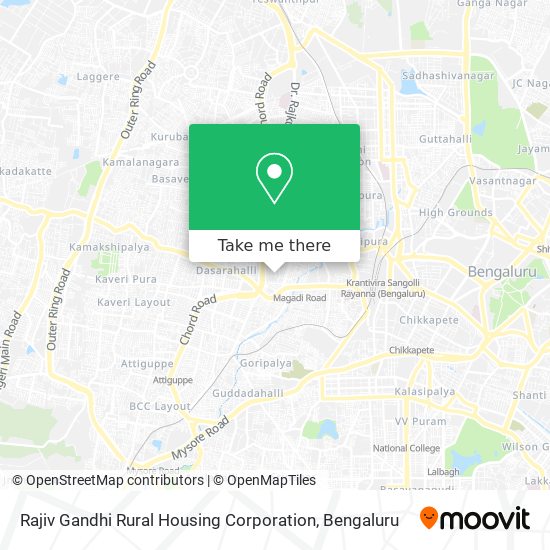 Rajiv Gandhi Rural Housing Corporation map