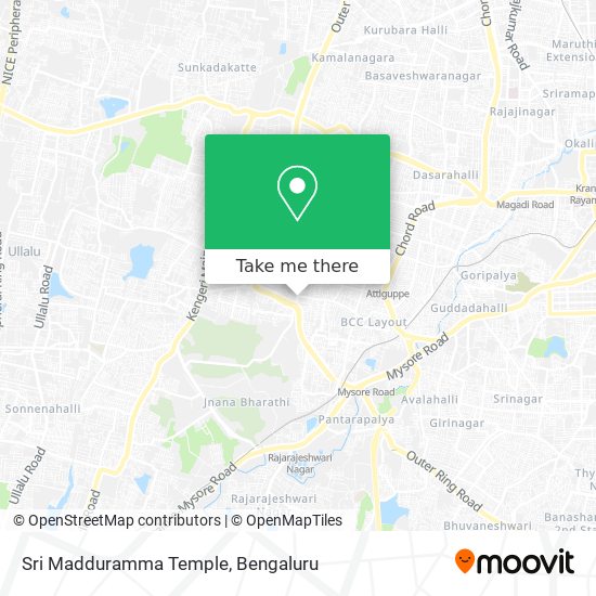 Sri Madduramma Temple map