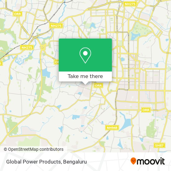 Global Power Products map