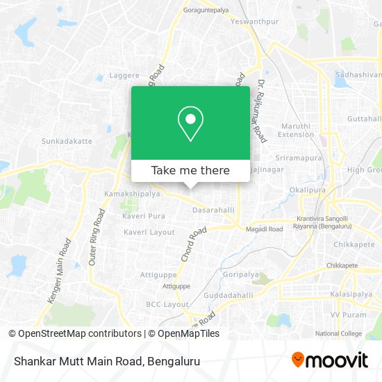 Shankar Mutt Main Road map