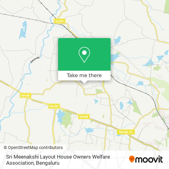 Sri Meenakshi Layout House Owners Welfare Association map