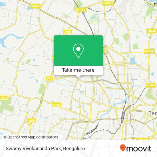 Swamy Vivekananda Park map