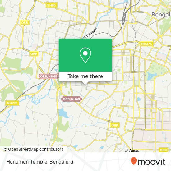 Hanuman Temple map