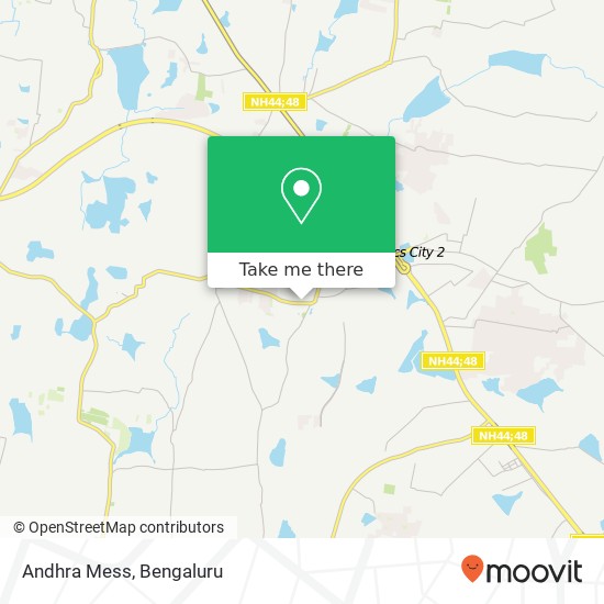 Andhra Mess map
