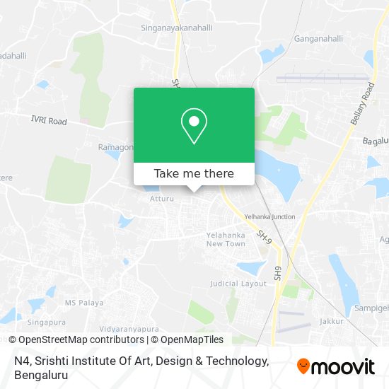 N4, Srishti Institute Of Art, Design & Technology map