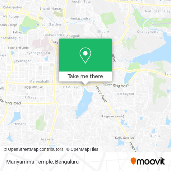 Mariyamma Temple map