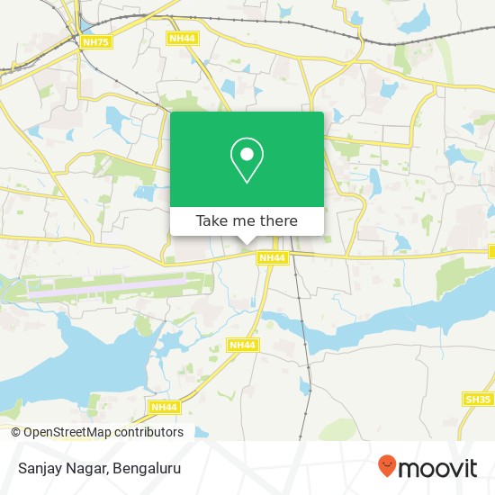 Sanjay Nagar map