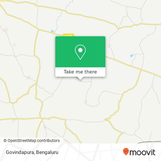 Govindapura map