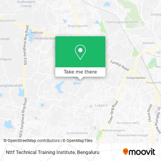 Nttf Technical Training Institute map