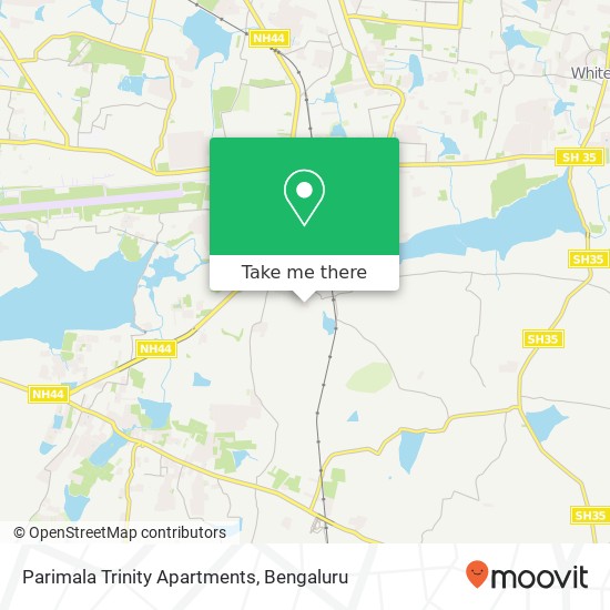 Parimala Trinity Apartments map